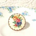 Gypsy Queen - Vintage Flower Bouquet Ring